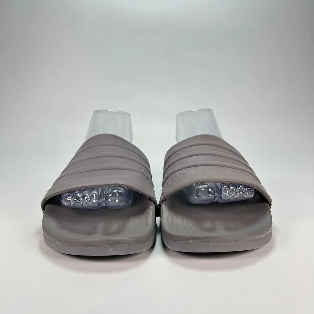 adidas Adilett Dark Grey Slip On Comfort Slides Sandals S80977 Men's Size 11